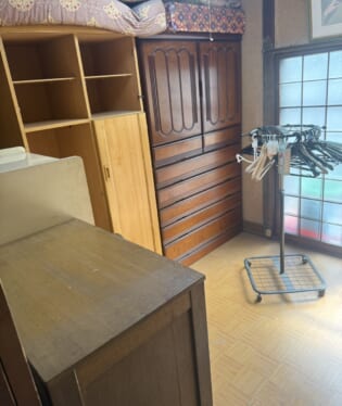 大阪府大阪市平野区 D様の不用品回収作業前のご自宅の写真