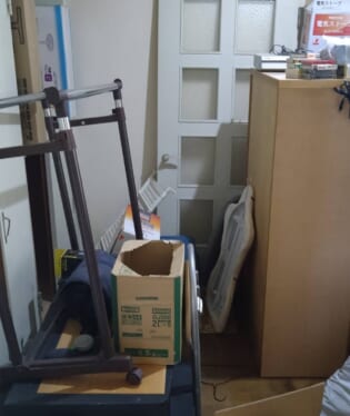 大阪府東大阪市 S様の不用品回収作業前のご自宅の写真