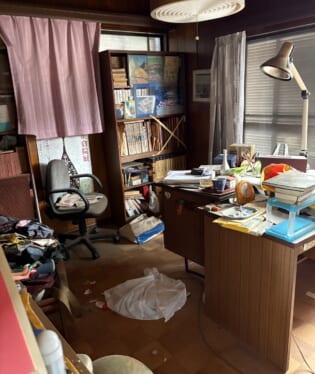 奈良県奈良市 K様の不用品回収作業前のご自宅の写真