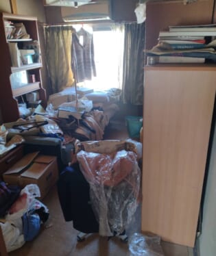 京都府八幡市 M様の不用品回収作業前のご自宅の写真