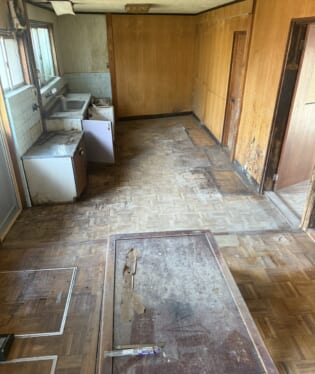 大阪府和泉市 B様の不用品回収作業後のご自宅の写真