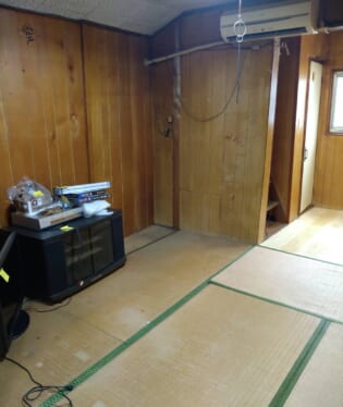 大阪府大阪市西成区 A様の不用品回収作業後のご自宅の写真