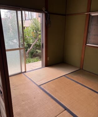 大阪府池田市 E様の不用品回収作業後のご自宅の写真