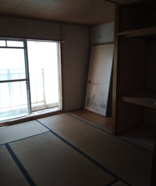 大阪府枚方市 F様の不用品回収作業後のご自宅の写真