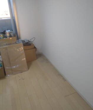 大阪府大阪市西区 H様の不用品回収作業後のご自宅の写真