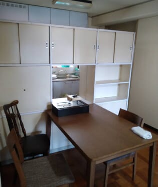 奈良県生駒市 H様の不用品回収作業前のご自宅の写真