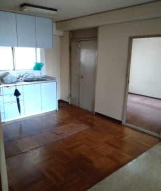 奈良県生駒市 H様の不用品回収作業後のご自宅の写真