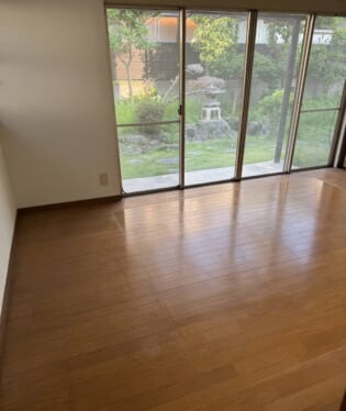 奈良県大和郡山市 I様の不用品回収作業後のご自宅の写真