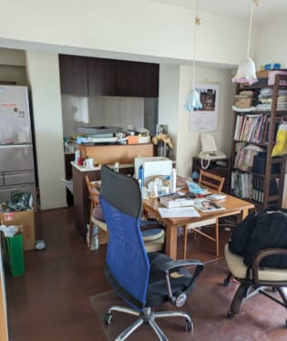 奈良県奈良市 E様の不用品回収作業前のご自宅の写真
