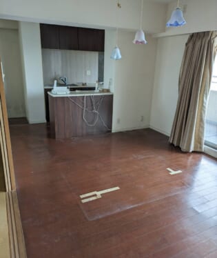 奈良県奈良市 E様の不用品回収作業後のご自宅の写真