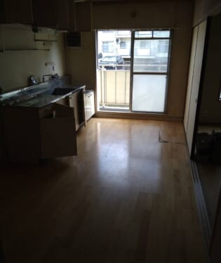 京都府京都市伏見区 I様の不用品回収作業後のご自宅の写真