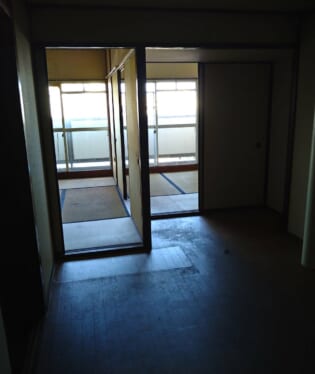 大阪府大阪市港区 G様の不用品回収作業後のご自宅の写真