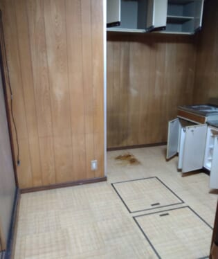 奈良県奈良市 I様の不用品回収作業後のご自宅の写真