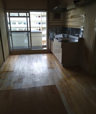 大阪府大阪市東淀川区 J様の不用品回収作業後のご自宅の写真