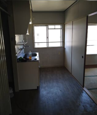 大阪府茨木市 A様の不用品回収作業後のご自宅の写真