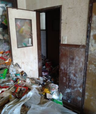 大阪 A様の不用品回収作業前のご自宅の写真