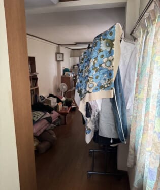 大阪府大阪市大正区 G様の不用品回収作業前のご自宅の写真