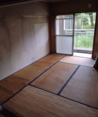 京都府京都市伏見区 I様の不用品回収作業後のご自宅の写真