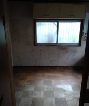 大阪府大東市 F様の不用品回収作業後のご自宅の写真