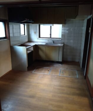 奈良県奈良市 K様の不用品回収作業後のご自宅の写真