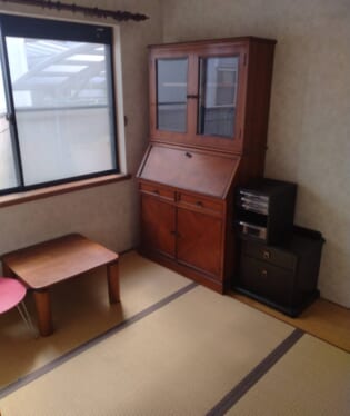 大阪府大阪市住吉区 M様の不用品回収作業前のご自宅の写真