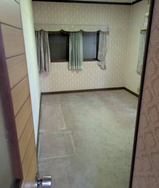 奈良県北葛城郡上牧町 J様の不用品回収作業後のご自宅の写真
