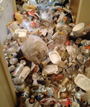 京都 S様のゴミ屋敷片付け前のご自宅の写真