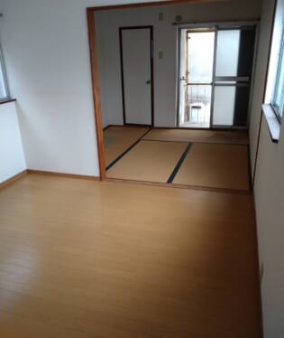 大阪府大阪市阿倍野区 D様の不用品回収作業後のご自宅の写真