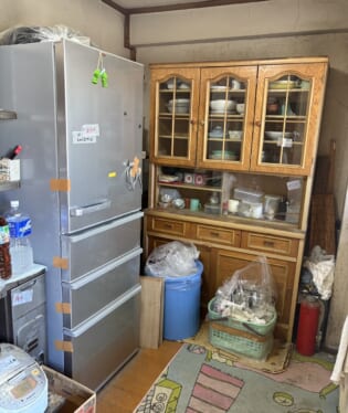 大阪府大阪市大正区 E様の不用品回収作業前のご自宅の写真