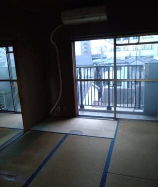 大阪府大阪市阿倍野区 H様の不用品回収作業後のご自宅の写真