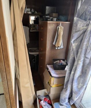 奈良県奈良市 Z様の不用品回収作業前のご自宅の写真