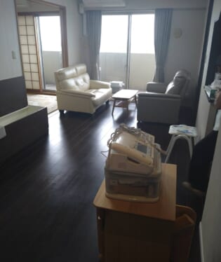 大阪府池田市 Y様の不用品回収作業前のご自宅の写真