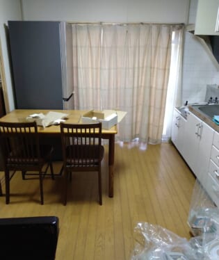 奈良県奈良市 B様の不用品回収作業前のご自宅の写真