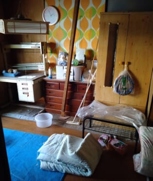 大阪府守口市 N様の不用品回収作業前のご自宅の写真