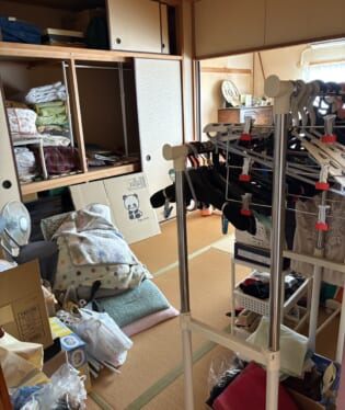 大阪府大阪市西淀川区 G様の不用品回収作業前のご自宅の写真