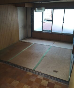 大阪府大阪市生野区 H様の不用品回収作業後のご自宅の写真