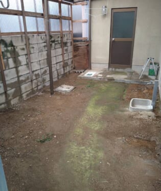 奈良県磯城郡三宅町 I様の不用品回収作業後のご自宅の写真