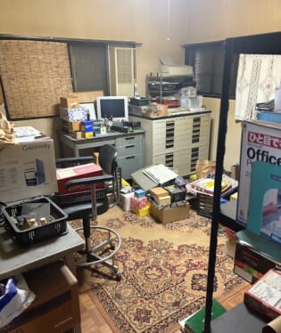 奈良県生駒郡斑鳩町 E様の不用品回収作業前のご自宅の写真