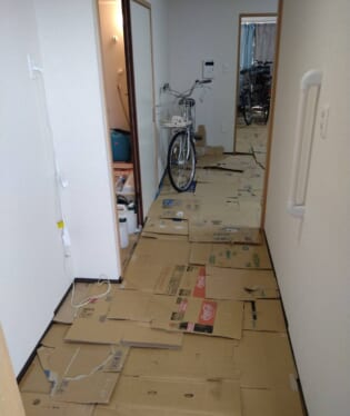 大阪府大阪市平野区 D様の不用品回収作業後のご自宅の写真
