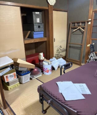 大阪府東大阪市 K様の不用品回収作業前のご自宅の写真