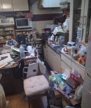 京都府城陽市 O様の不用品回収作業前のご自宅の写真