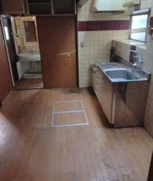 京都府城陽市 O様の不用品回収作業後のご自宅の写真