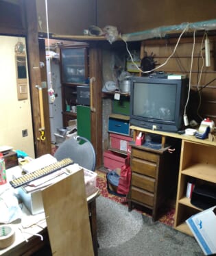 大阪府大阪市生野区 A様の不用品回収作業前のご自宅の写真