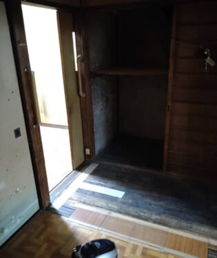 大阪府大阪市生野区 A様の不用品回収作業後のご自宅の写真