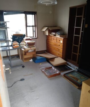 京都府長岡京市 D様の不用品回収作業前のご自宅の写真