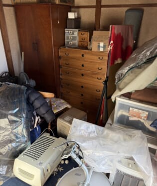 京都府京都市山科区 G様の不用品回収作業前のご自宅の写真