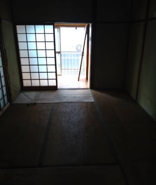 大阪府東大阪市 Y様の不用品回収作業後のご自宅の写真