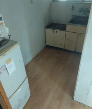 奈良県奈良市 E様の不用品回収作業後のご自宅の写真