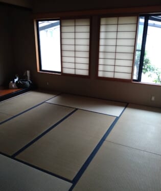 京都府京都市下京区 B様の不用品回収作業後のご自宅の写真