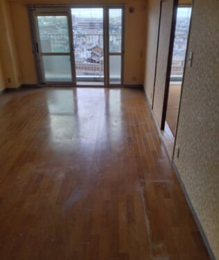大阪府八尾市 H様の不用品回収作業後のご自宅の写真